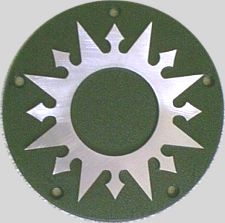 PC wrinkled black - top polished